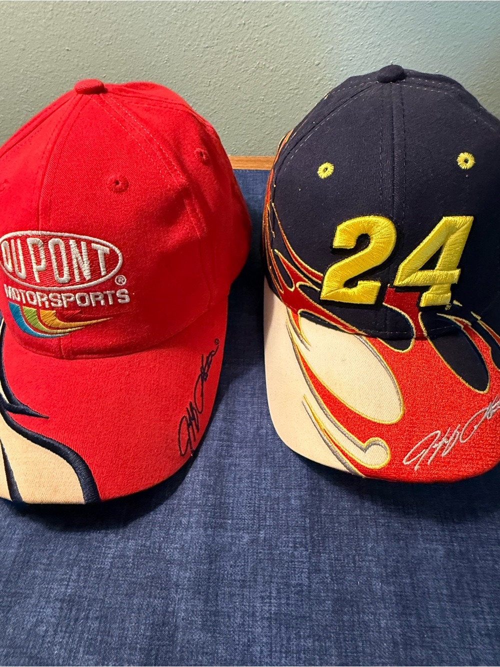 Jeff Gordon race caps